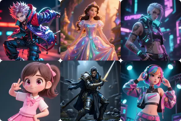 3D Character Creator Free Online