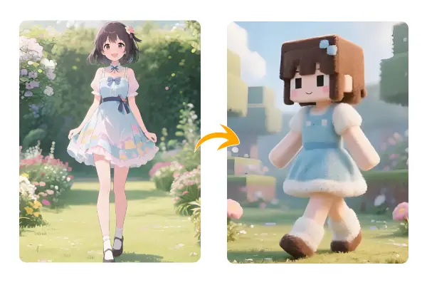 Minecraft AI Video Generator Online Free